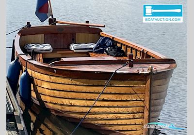 Kipper Spiegelsloep Motorboat 1945, with Vetus engine, The Netherlands