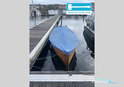 Kipper Spiegelsloep Motorboat 1945, with Vetus engine, The Netherlands