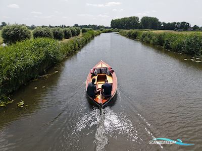 Klassieke Mahoniehouten Sloep 6.20 Motorboat 1928, with Ruggerini engine, The Netherlands