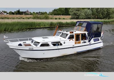Kok Kruiser 11.20 AK Cabrio Motorboat 1976, with Daf engine, The Netherlands