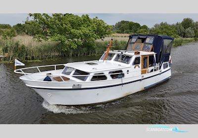 Kok Kruiser 11.20 AK Cabrio Motorboat 1976, with Daf engine, The Netherlands