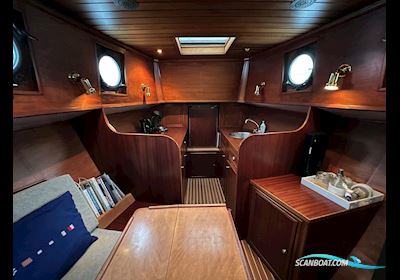 Koopmans S-Spant Kotter 14.00 Vast Stuurhuis Motorboat 1964, with John Deere engine, The Netherlands