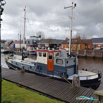 Kotter Ex Garnalenkotter Motorboat 1983, with DAF engine, The Netherlands