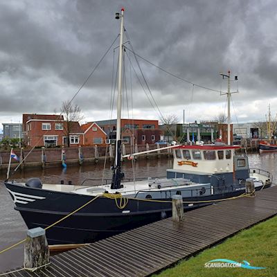 Kotter Ex Garnalenkotter Motorboat 1983, with DAF engine, The Netherlands