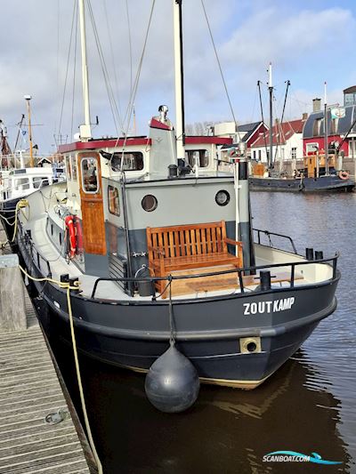 Kotter Ex Garnalenkotter Motorboat 1983, with Daf engine, The Netherlands