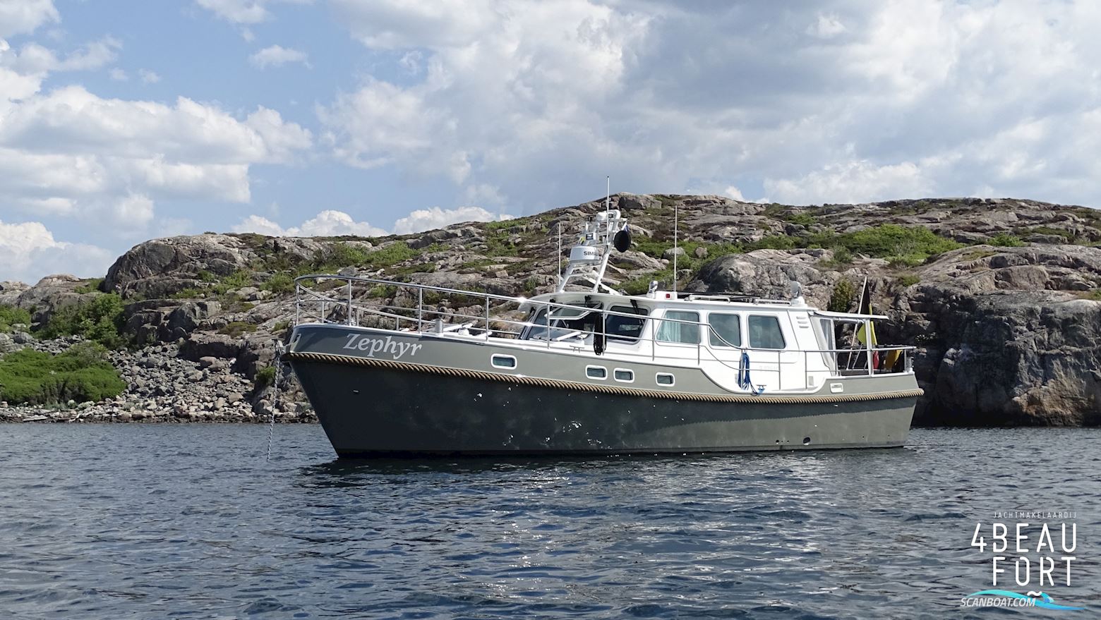 Kuster A-42 Motorboat 2010, with Vetus Deutz Det66 E635A engine, The Netherlands