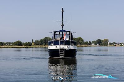 Linden Spitsgatkotter 13.70 Motorboat 2011, with Perkins is Een Brits Merk Dat Wereldwijd Bekendstaat om Zijn Betrouwbare Dieselmotoren, Vooral Voor Schepen, Landbouw- en Industriële Toepassingen. Z engine, The Netherlands