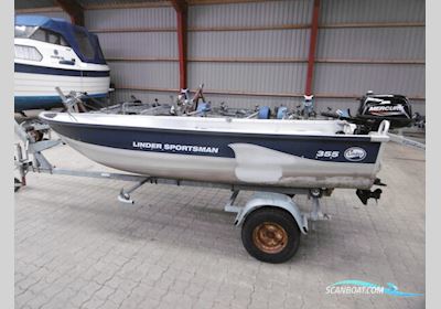 Linder 355 Sportsman Med Mercury F4MH Motorboat 2022, with Mercury engine, Denmark