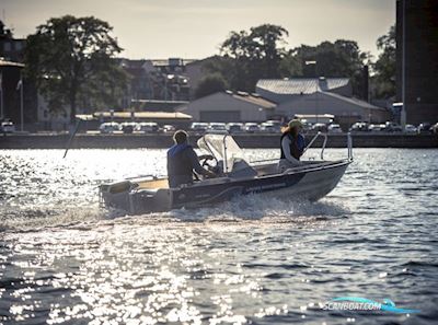 Linder 445 Max m/Mercury F20 hk EFI - DEMO - m/Variant trailer - VINTERKAMPAGNE ! Motorboat 2025, Denmark