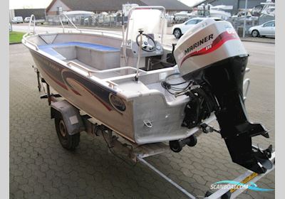Linder Arkip 460 m/Mariner F60 hk Efi 4-Takt Motorboat 2004, with Mariner engine, Denmark