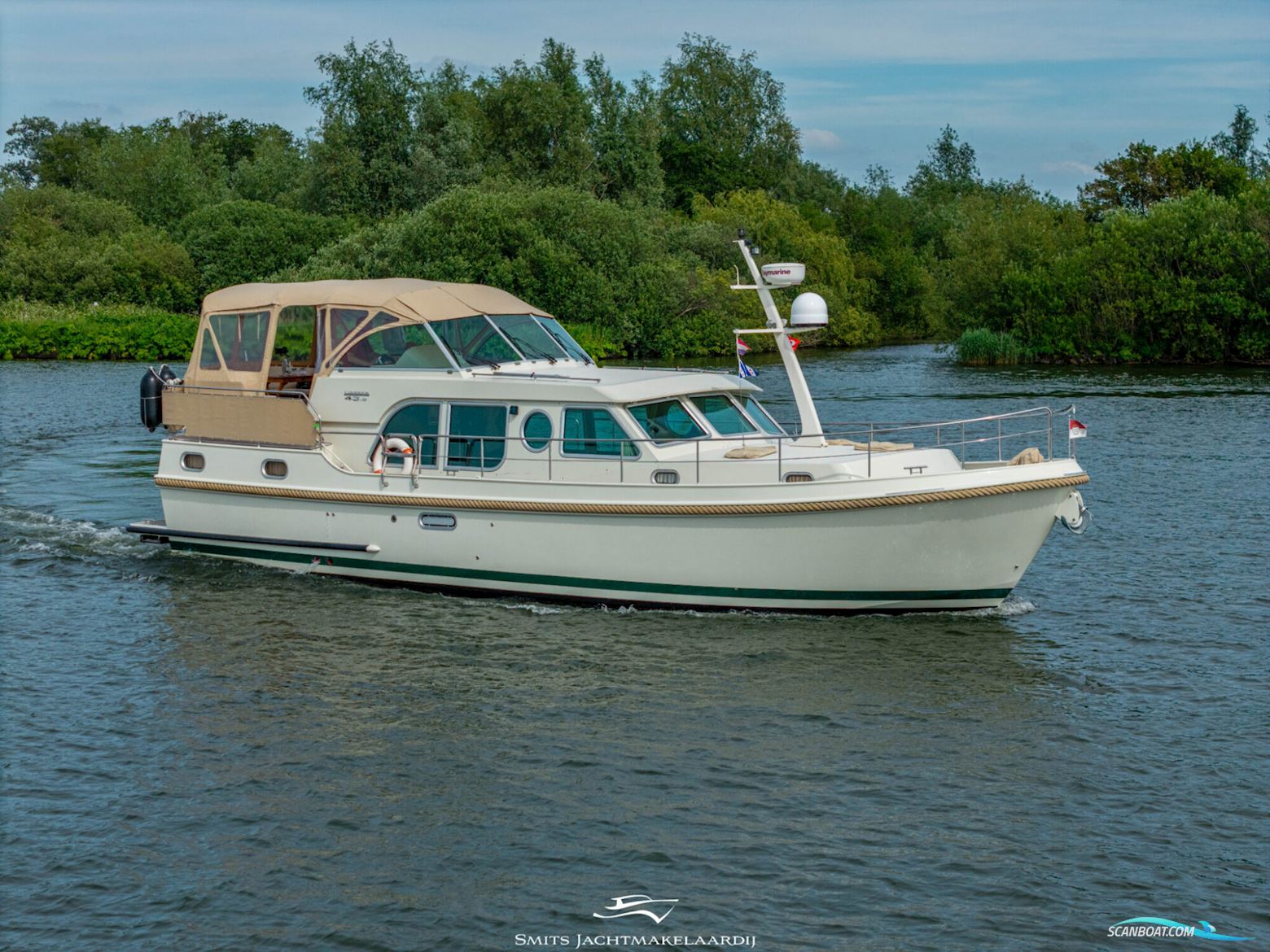Linssen Grand Sturdy 43.9 AC Motorboat 2012, with Volvo Penta engine, The Netherlands