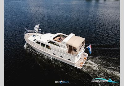 Linssen Grand Sturdy 450 AC Variotop Motorboat 2020, with Volvo Penta is Een Zweeds Merk Dat Wereldwijd Bekendstaat om Betrouwbare en Krachtige Scheepsmotoren en Aandrijfsystemen. Ze Leveren Zowel Diesel- al engine, The Netherlands