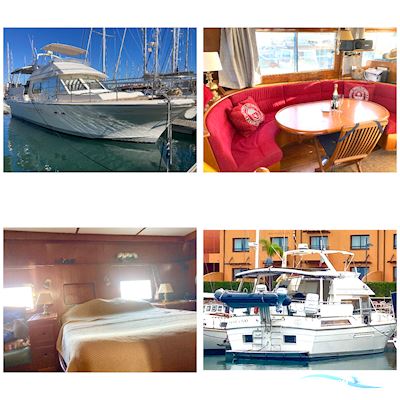 Live Aboard And Well Maintained Cruising Motor Yacht Motorboat 1991, with 2 * Caterpillar 3208 engine, Portugal