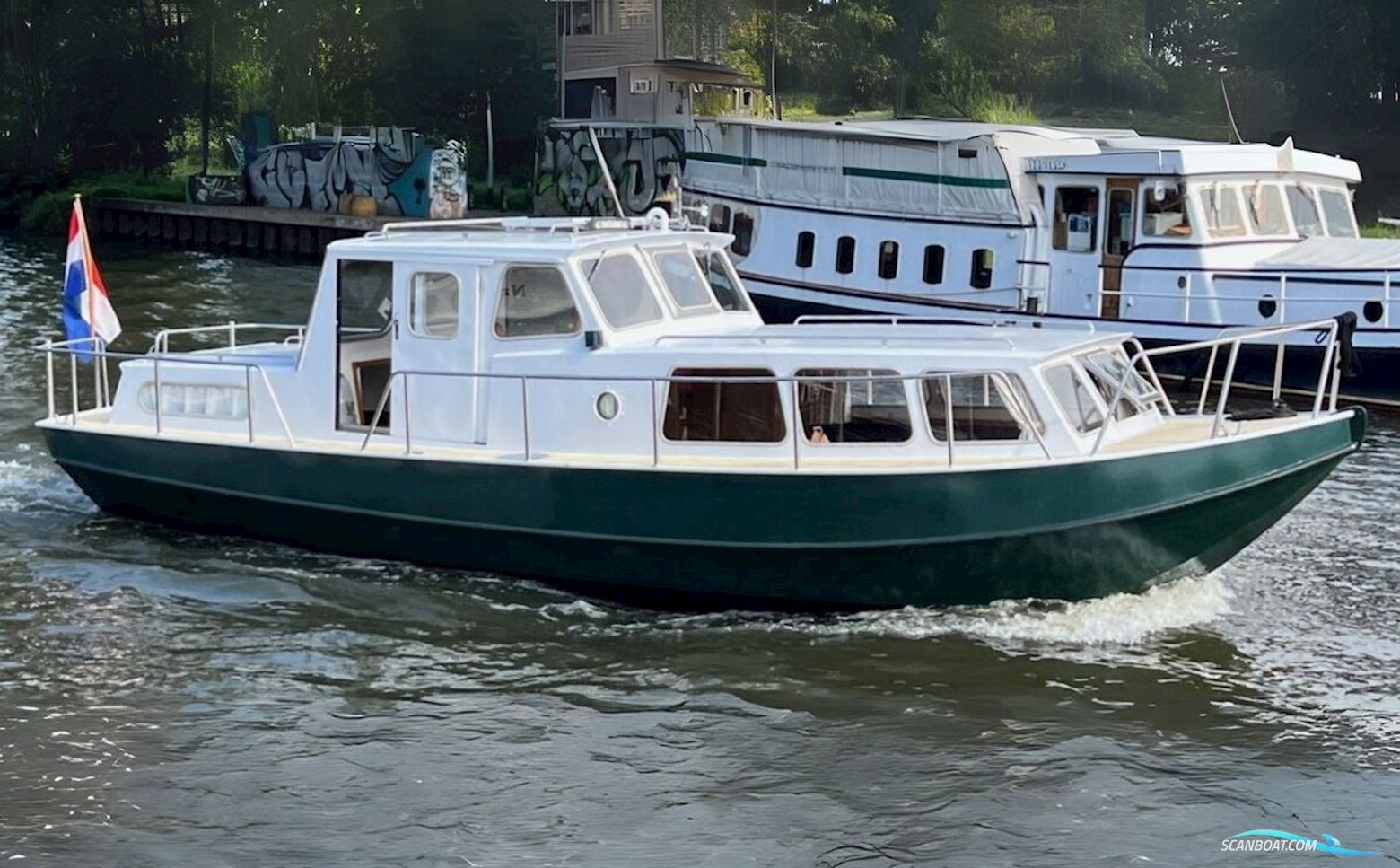 Loddervlet Vlet 9.00 AK Motorboat 1980, The Netherlands