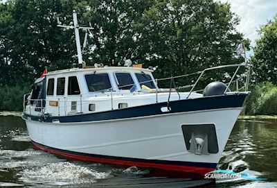 Lowland Kotter 1000 Motorboat 1980, with Vetus Deutz engine, The Netherlands