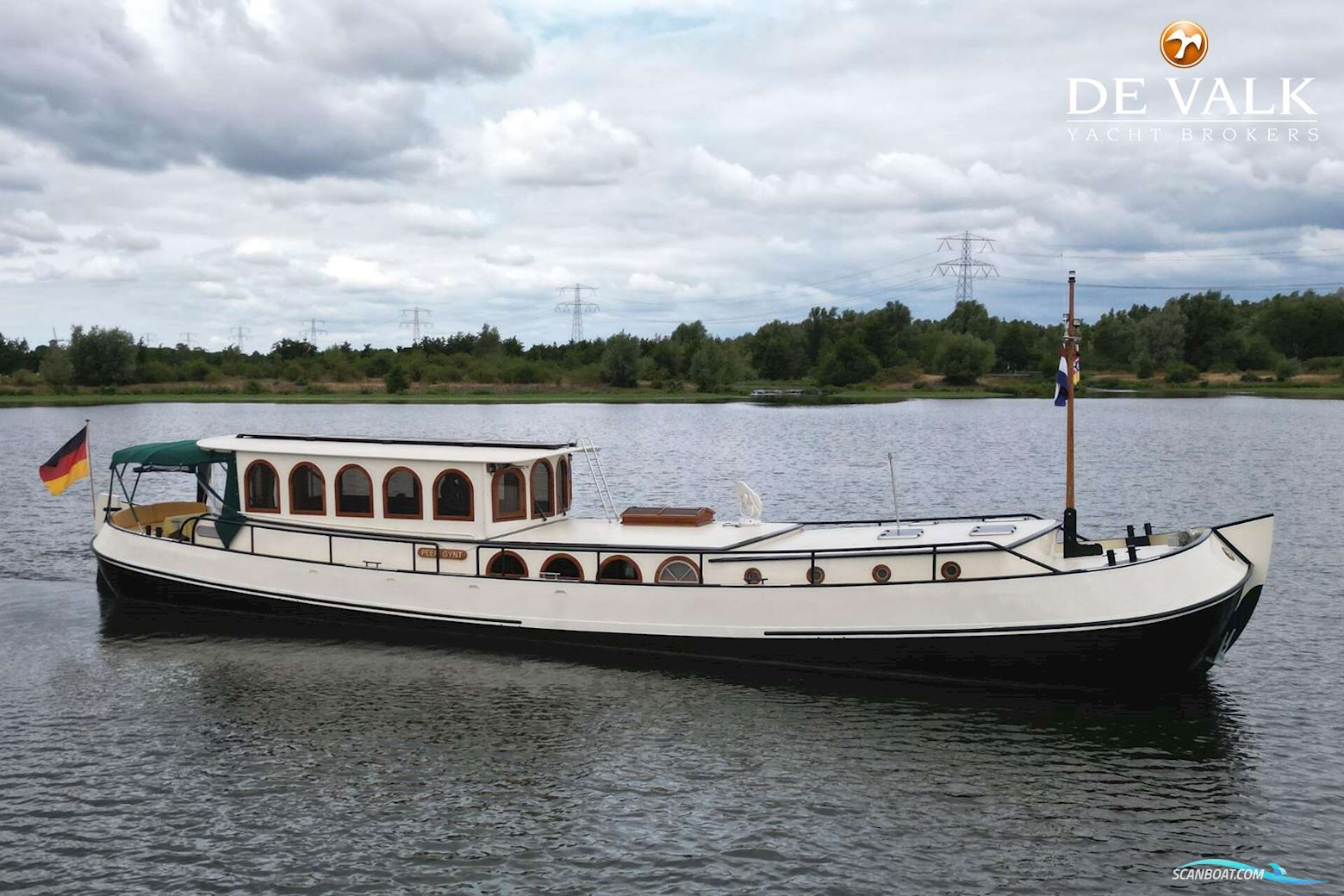 Luxe Motor 1900 Motorboat 1903, with Daf engine, Germany