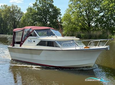 Marco 720 Motorboat 1982, with Mishubishi engine, The Netherlands