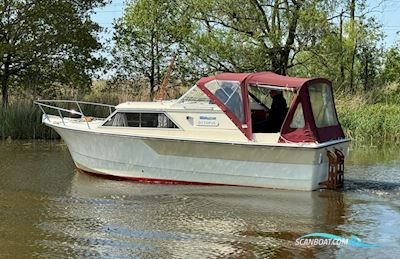 Marco 720 Motorboat 1982, with Mishubishi engine, The Netherlands