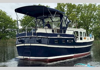 Marne Spiegel Kotter 1250 Motorboat 1980, with Daf engine, The Netherlands