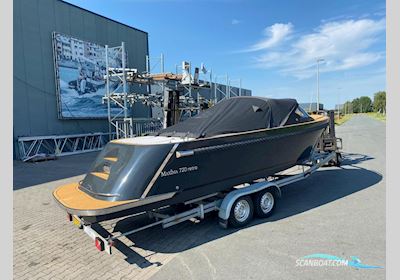 Maxima 720 Retro Met Boegschroef Motorboat 2024, with Suzuki engine, The Netherlands