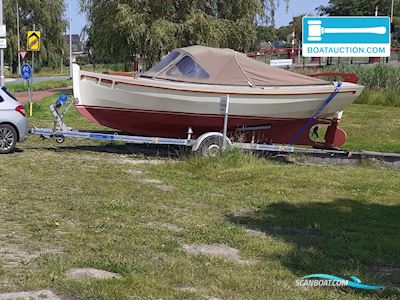 Millboot Kapiteinsloep 600 Motorboat 2006, with Aquapella 2500mkll engine, The Netherlands