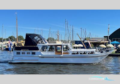 Molenkruiser 12.00 AK Cabrio Motorboat 1982, with Mitsubishi engine, The Netherlands