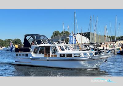 Molenkruiser 12.00 AK Cabrio Motorboat 1982, with Mitsubishi engine, The Netherlands