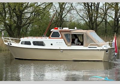 Molenmaker & Mantel Okak Motorboat 1977, with Bmc engine, The Netherlands