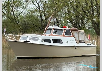 Molenmaker & Mantel Okak Motorboat 1977, with Bmc engine, The Netherlands