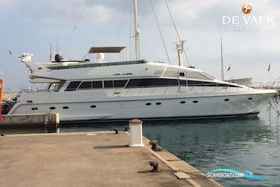 Monte Fino 78 Fly Motorboat 1991, with Caterpillar engine, Spain