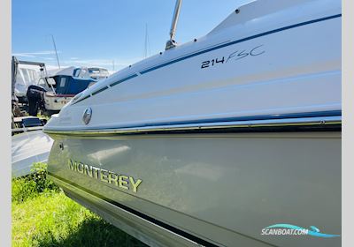 Monterey 214 FS Motorboat 2008, with Mercruiser 1.7 Liter 120 HK Diesel engine, Denmark