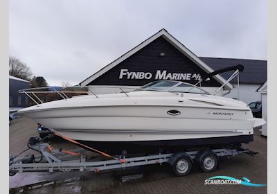 Monterey 250 CR Sport Cruiser 5.0 Gxi Ferskvandskølet. Motorboat 2006, with Volvo Penta engine, Denmark