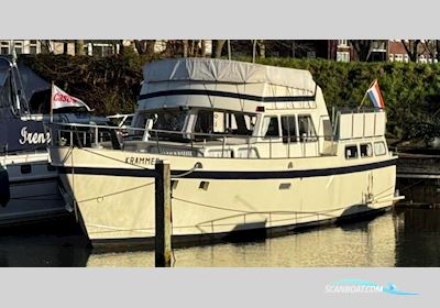 Motor Yacht Fidego Kruiser Super Florida 14.70 Flybridge Motorboat 1975, with Daf engine, The Netherlands