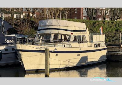 Motor Yacht Fidego Kruiser Super Florida 14.70 Flybridge Motorboat 1975, with Daf engine, The Netherlands