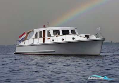 Motorjacht De Vlijt Najade Motorboat 1938, with Daf 850 engine, The Netherlands