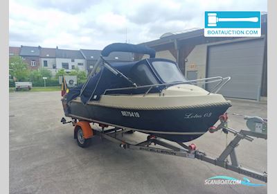 Myzyk 480 Motorboat 2008, with Suzuki engine, Belgium