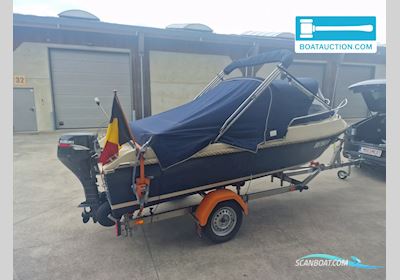 Myzyk 480 Motorboat 2008, with Suzuki engine, Belgium