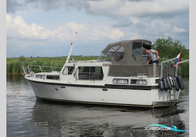 Neptunus 107 Twin Motorboat 1979, with Craftsman Diesel engine, The Netherlands