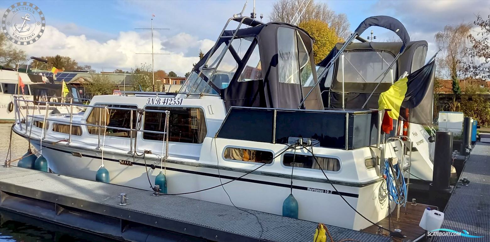 Neptunus 107 Motorboat 1980, with Fiat 806M engine, Belgium