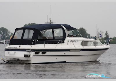 Nidelv 28 Classic Motorboat 2010, with Volvo Penta engine, The Netherlands
