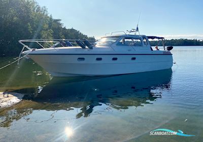 Nimbus 35 DC Corona Motorboat 1989, with 2 x Volvo Penta Aqad41P -1997 engine, Sweden