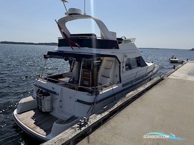 Nimbus 380 Carisma Flybridge Motorboat 2004, with 2 x Volvo Penta Kamd43P engine, Denmark