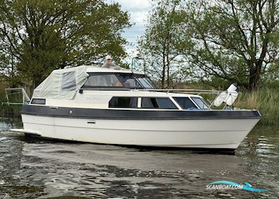 Nordan Summer 27 Motorboat 1982, with Mercedes engine, The Netherlands