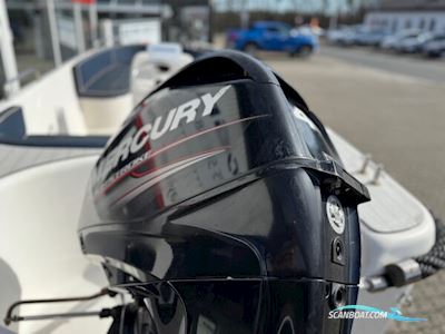 Nydam 500 Classic med 40 hk Mercury-EFI 4 takt og Brenderup trailer - Anvisningssalg Motorboat 2017, with Mercury engine, Denmark