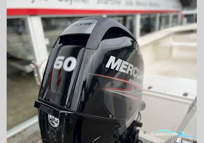 Nydam 550 Fisk Med 60 hk Mercury-Efi 4-Takt Big Tiller Motorboat 2018, with Mercury engine, Denmark