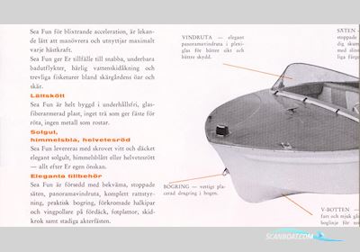 Ockelbo Sea Fun Motorboat 1960, with Mercury engine, Sweden