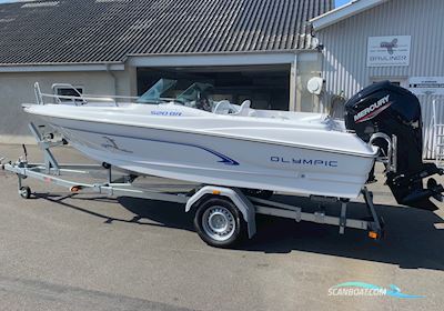 Olympic 520 Bowrider Motorboat 2025, with Honda BF 100 engine, Denmark