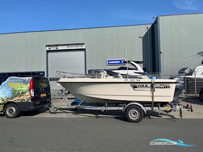 Orka Visboot 500 CC Hobim Boats Motorboat 2004, with Yamaha engine, The Netherlands