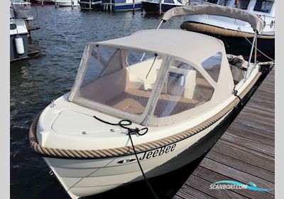 Oud Huijzer 616 Motorboat 2022, with Netjes in de Bun Met Tilt Switch op de Gashandel engine, The Netherlands