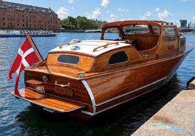Oxelösund 28 Doubble Cabin Klassisk Motorbåd Motorboat 1959, with Vetus engine, Denmark